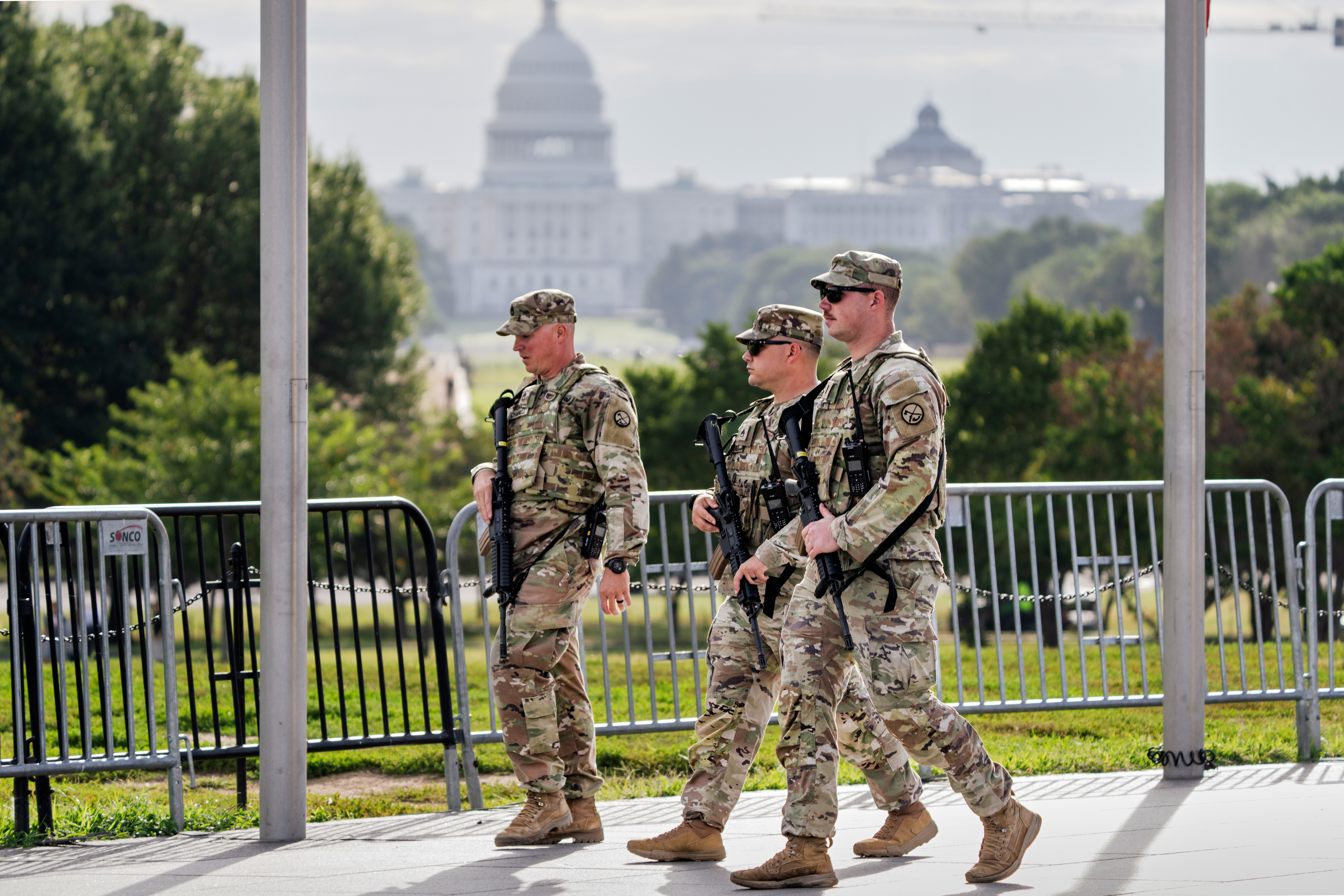 DC sues Trump administration over National Guard deployment