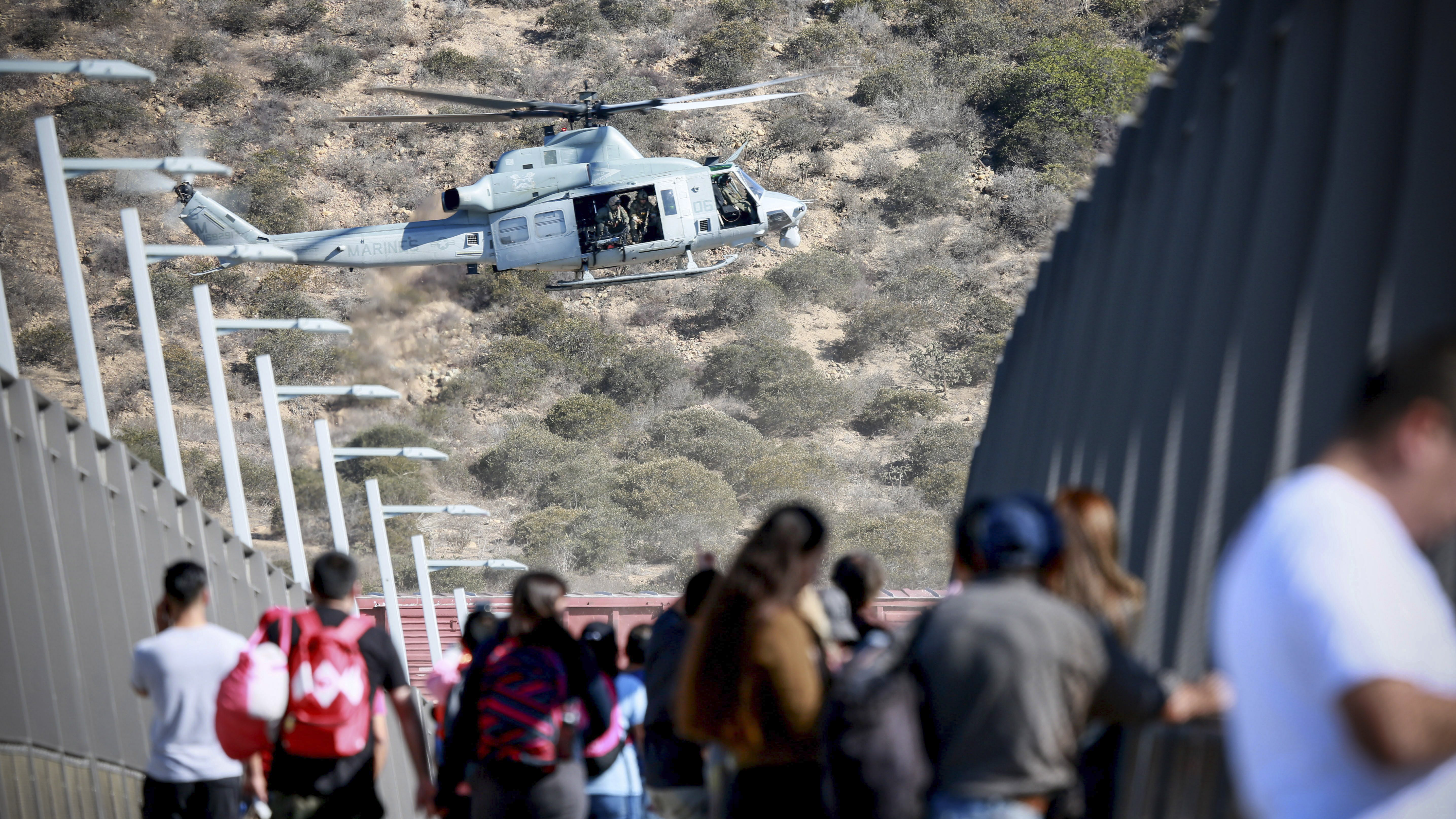 Camp Pendleton Marines will support Border Patrol agents as more