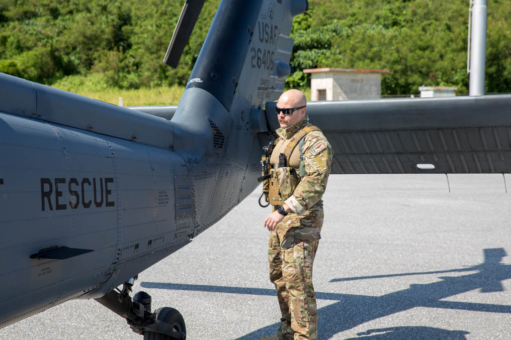 Aircraft of the 33rd Rescue Squadron at Kadena Air Base