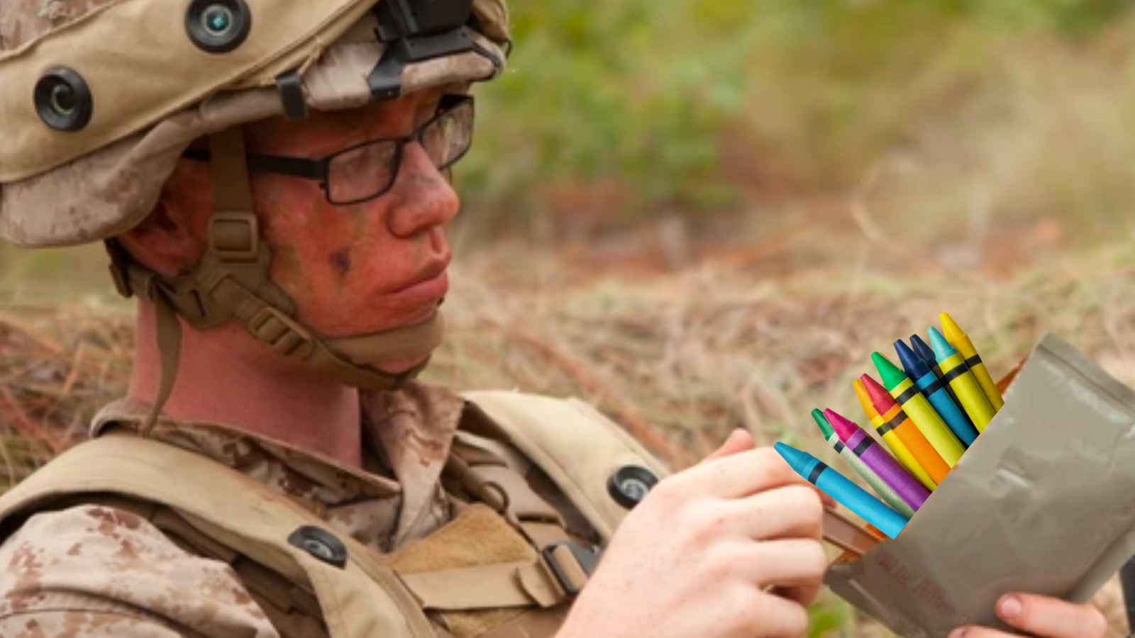 Marine Corps Crayons 