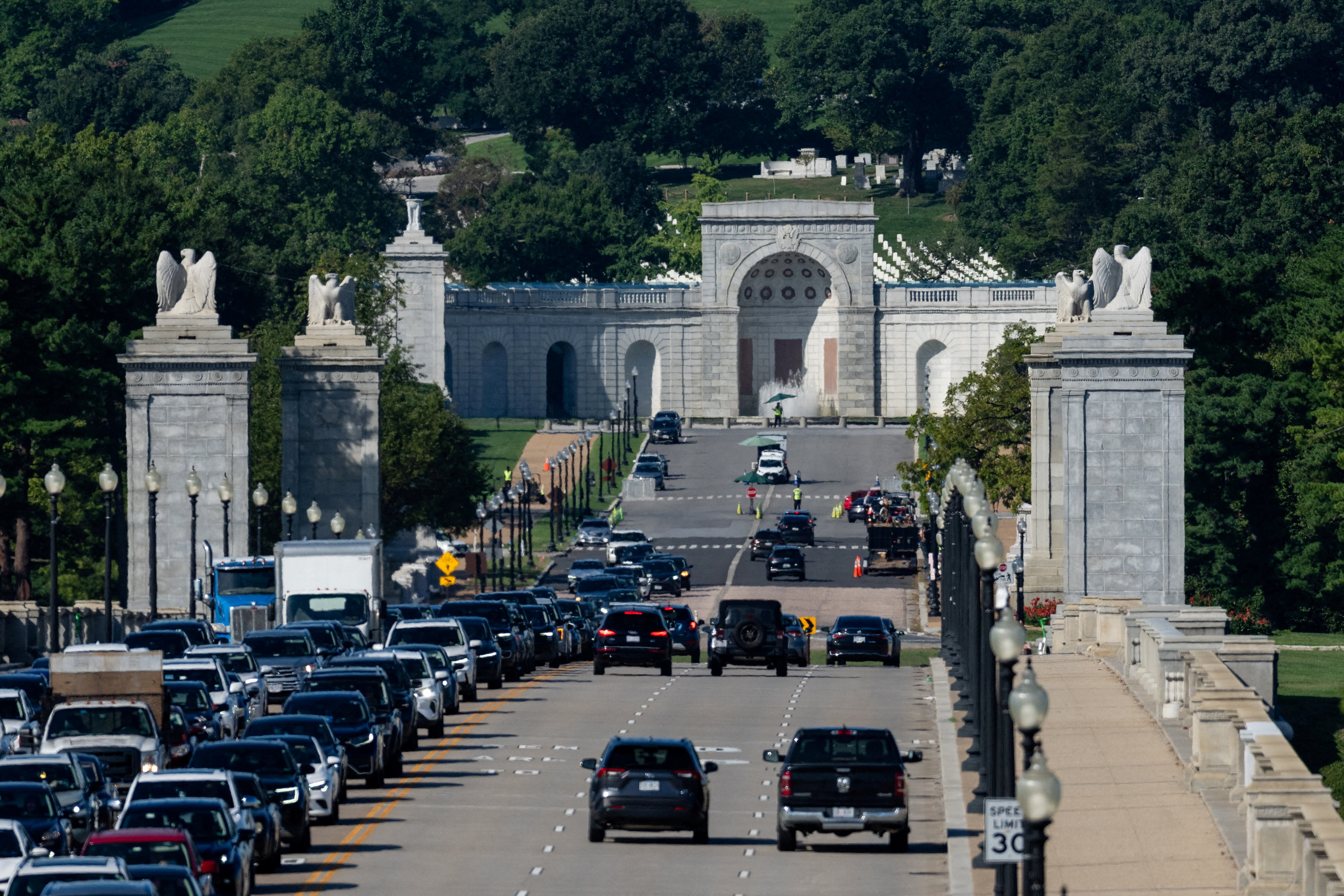 Triumphal arch in Washington to serve as military complex, Trump says