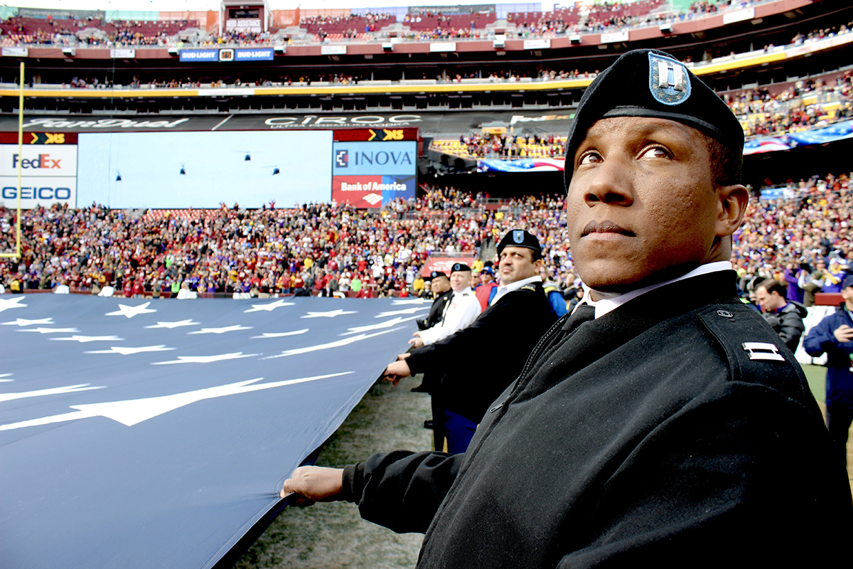 NFL Recognizes Veterans Day