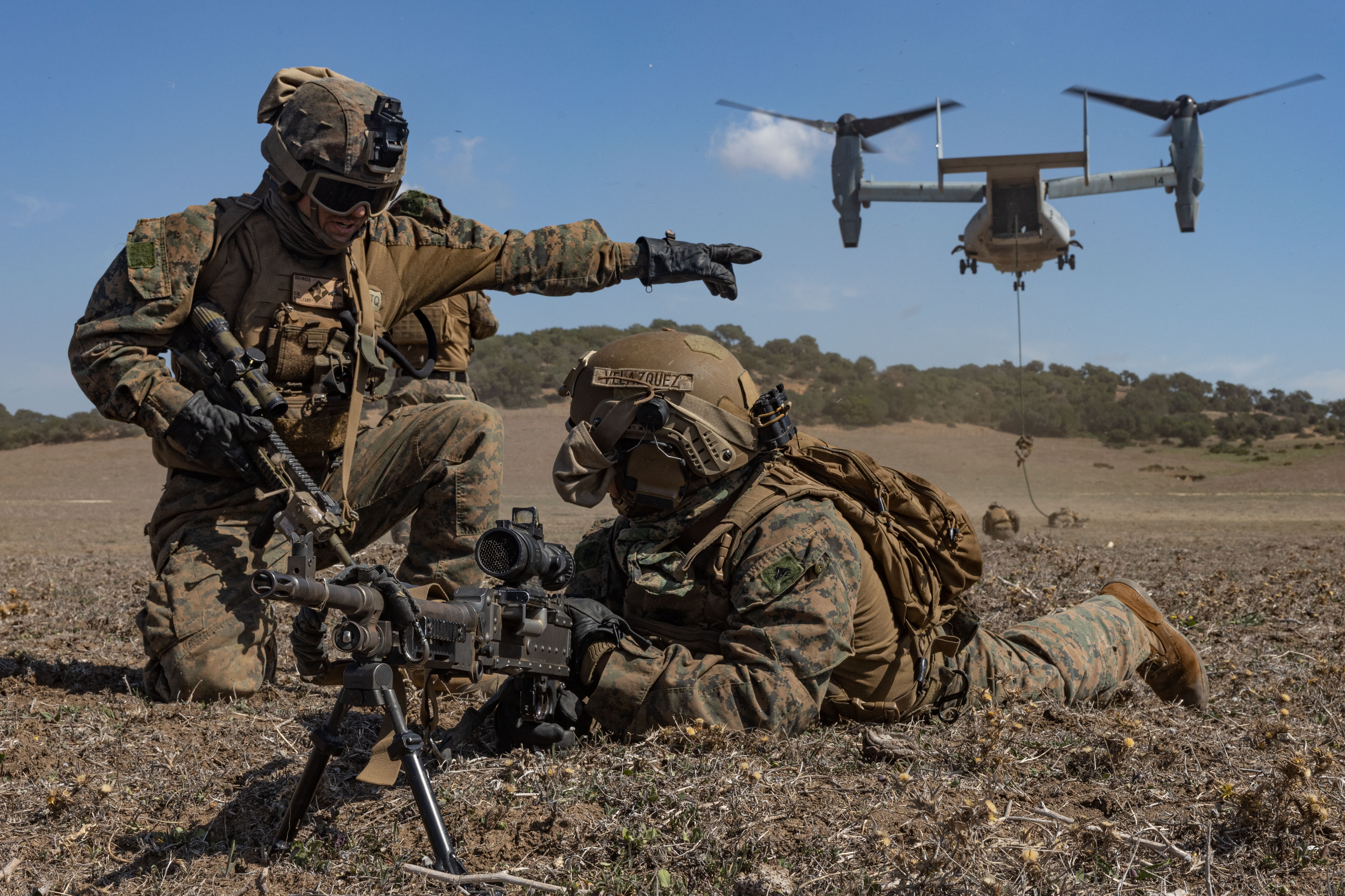 Marine task force expands recon role in European operations