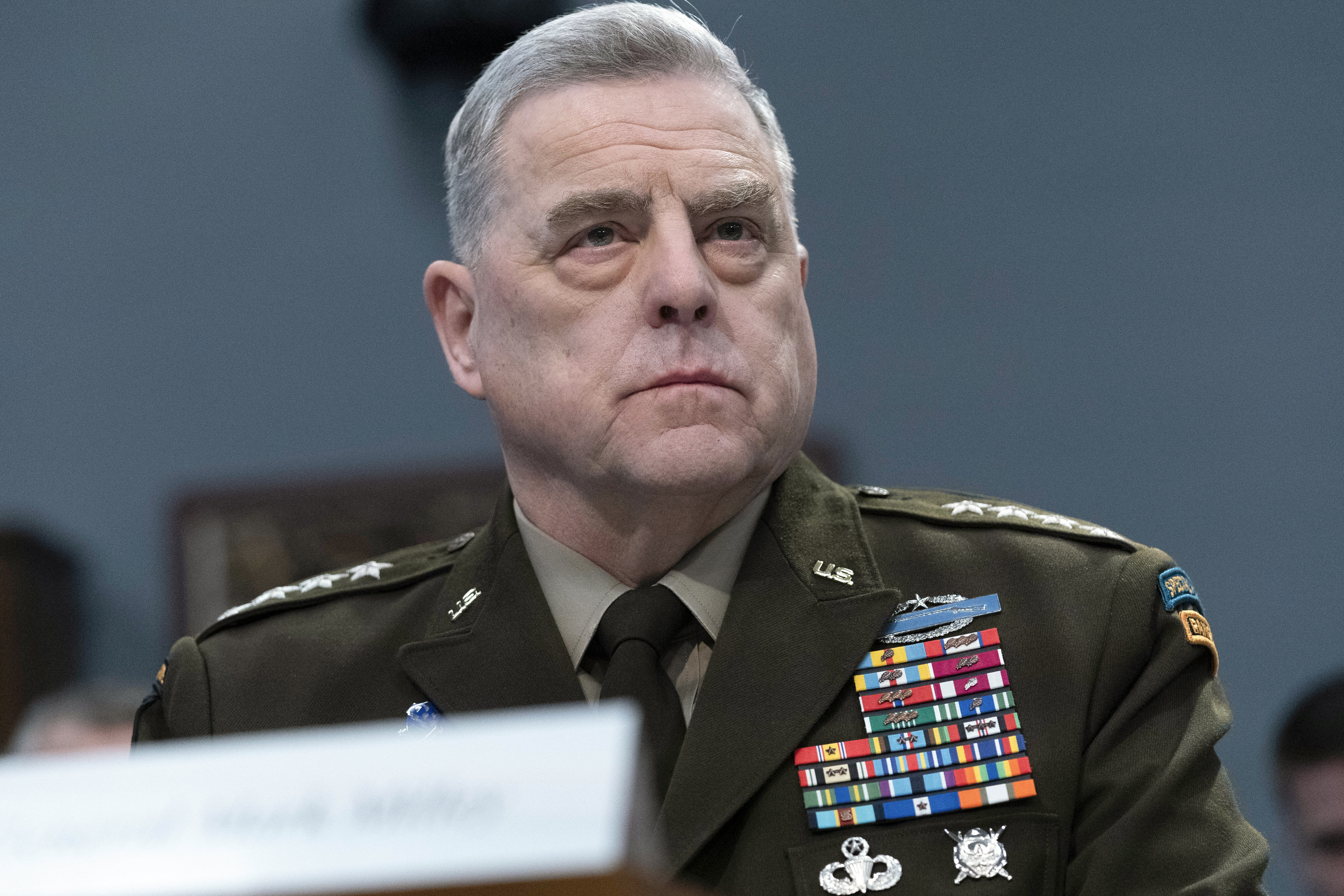 Gen. Milley delivers defense of democracy in farewell address