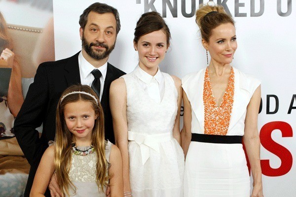 Judd Apatow makes it a family affair in 'This is 40