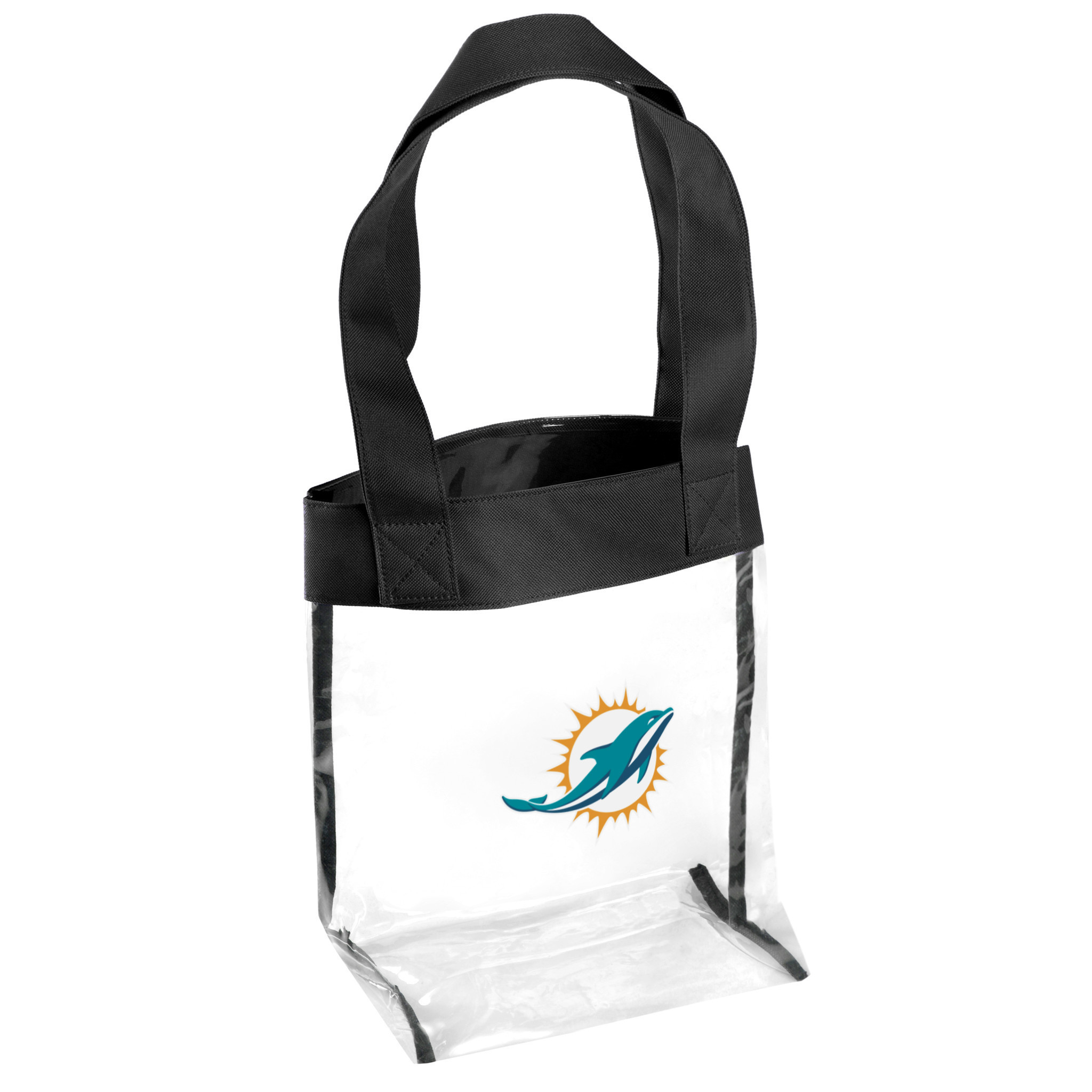Miami Dolphins Clear Messenger Bag 
