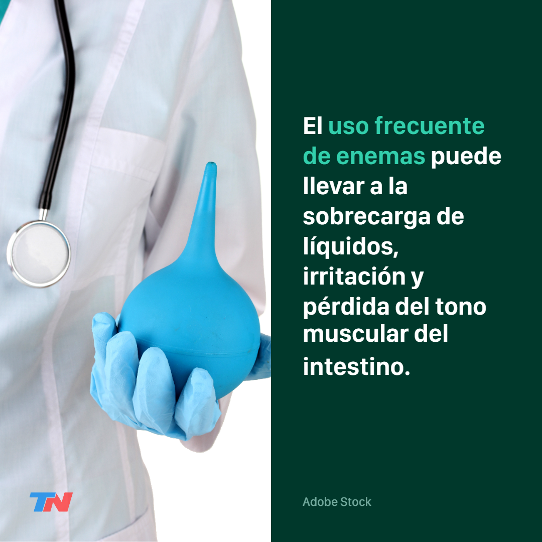 Qué hay que tener en cuenta para hacer un enema en casa | TN