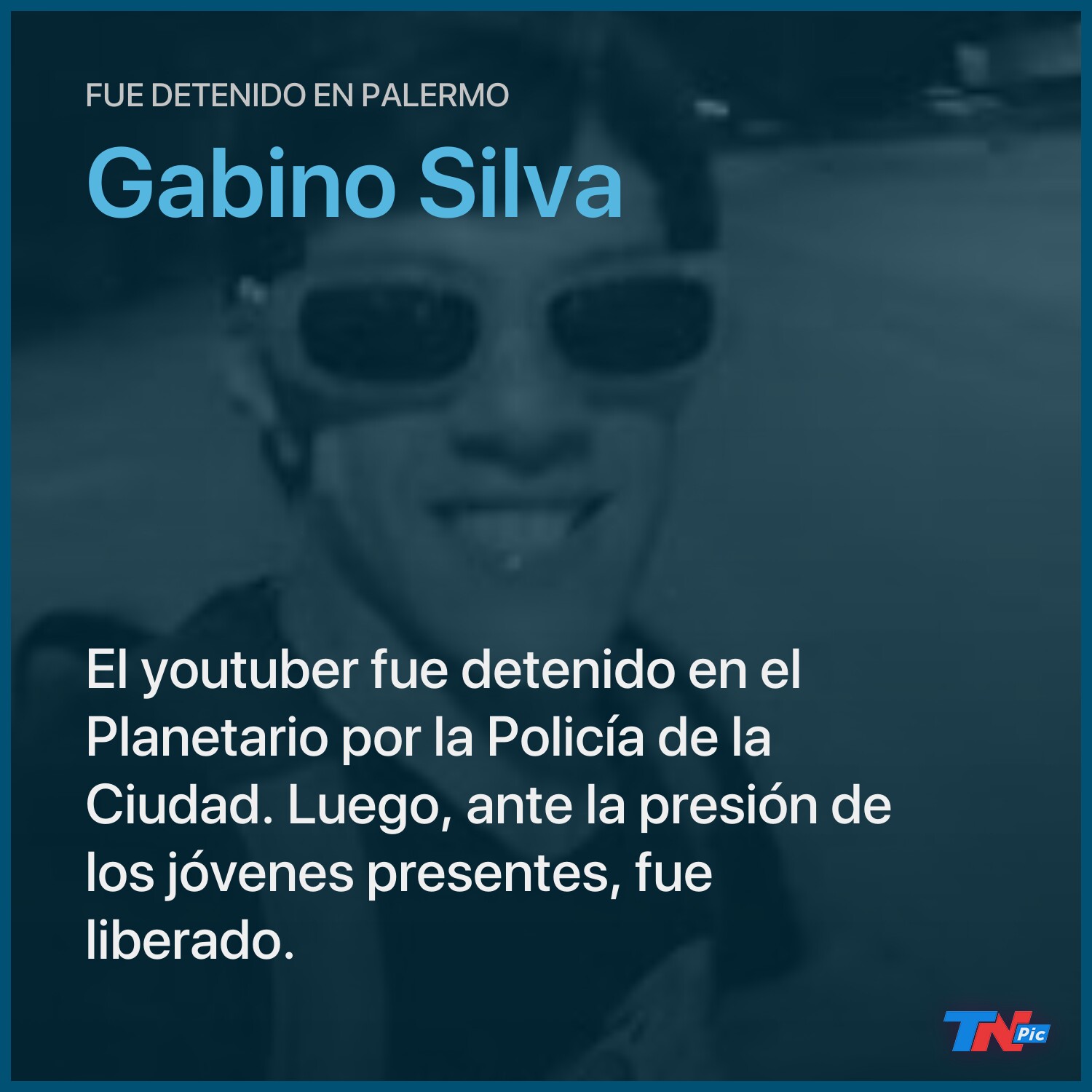 Quién es Gabino Silva, el youtuber que detuvieron por una fiesta masiva en  El Planetario | TN