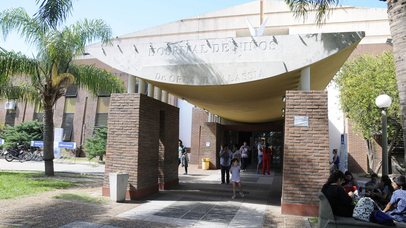 El hospital de Niños Orlando Alassia de Santa Fe (Foto: Radio Rafaela)