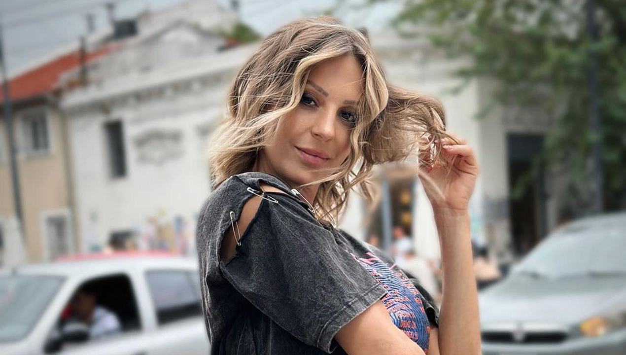 Noelia Marzol cambió su look y se pasó al bando de las morochas. Fuente: Instagram.