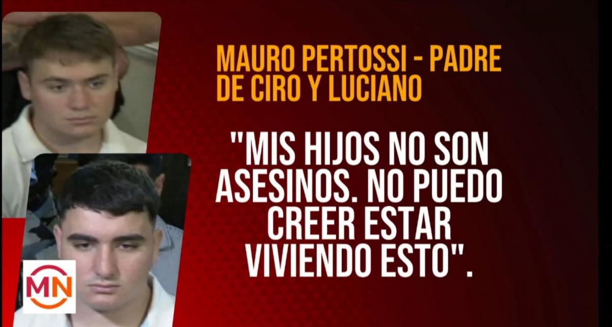 Mis hijos no son asesinos fue una desgracia