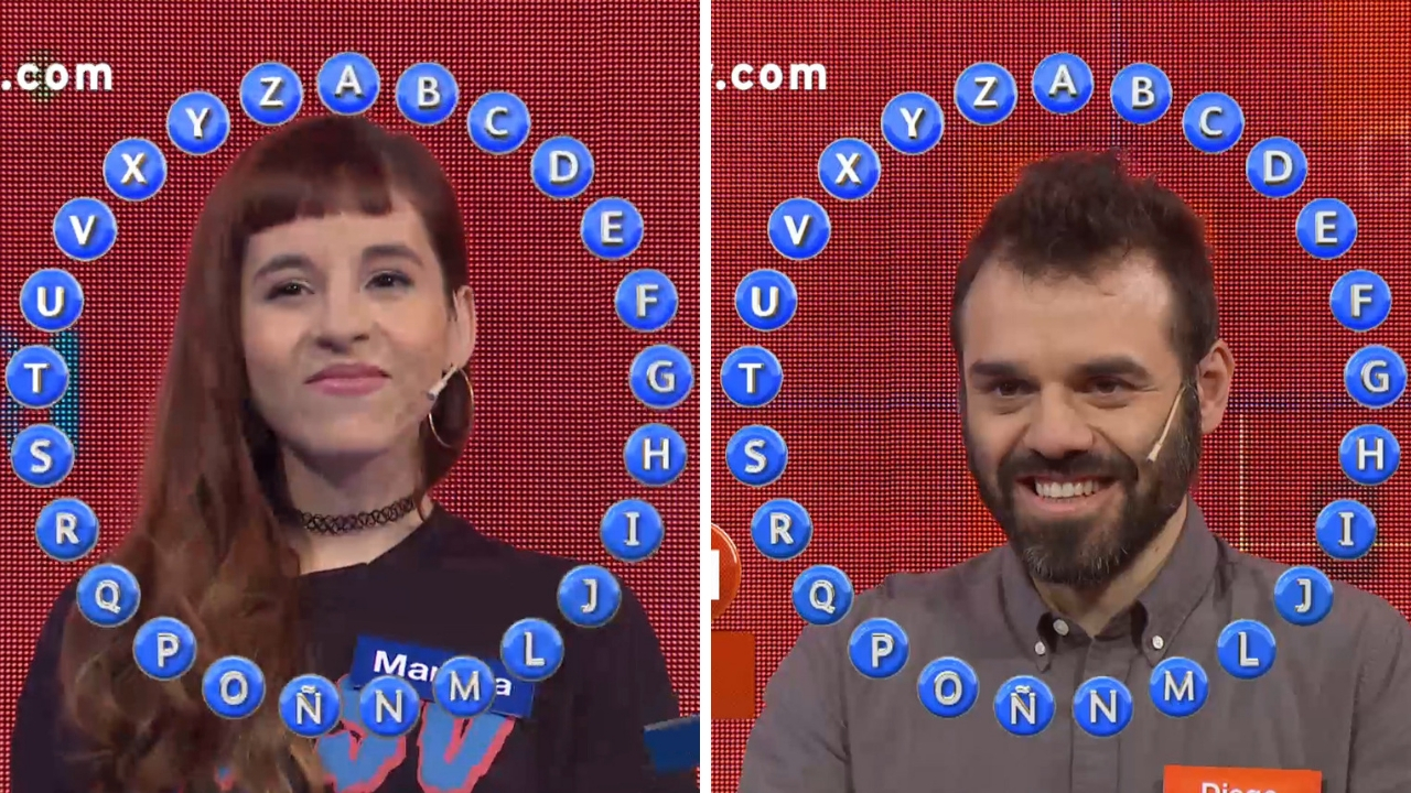 Martina Barraza y Diego Aira se enfrentaron en el Especial campeones de Pasapalabra: mirá quién ganó y qué se llevó de premio