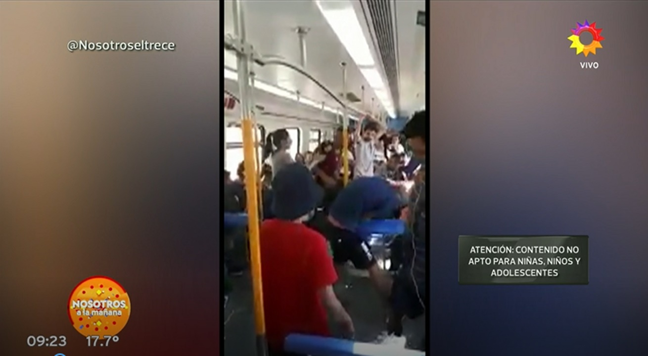 Enfrentamiento en Tren Roca