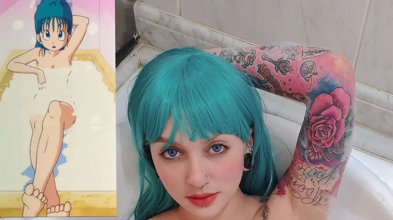 Al BORDE DE LA CENSURA: una influencer brasilera hizo un cosplay de Bulma  de Dragon Ball en la bañera y encendió las redes sociales | TN