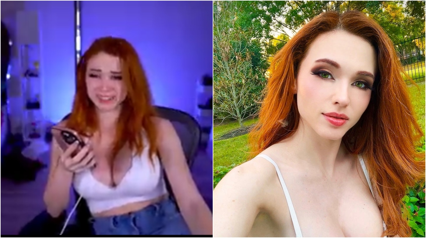 Amouranth, la estrella de Twitch y OnlyFans, denunció entre llantos que es  explotada por su esposo | TN