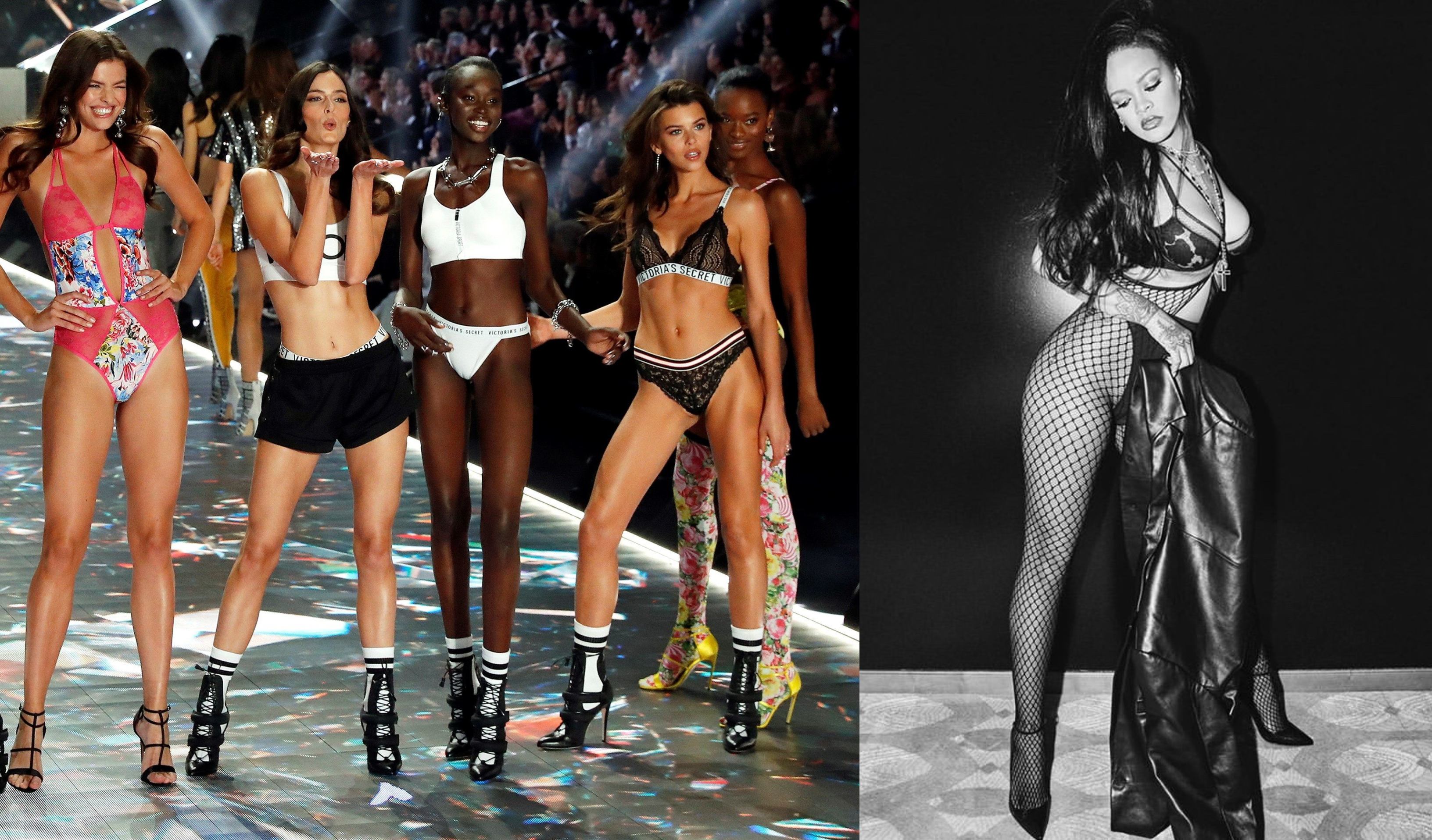 Rihanna asesta el último golpe a Victoria's Secret con su sugerente desfile  de lencería