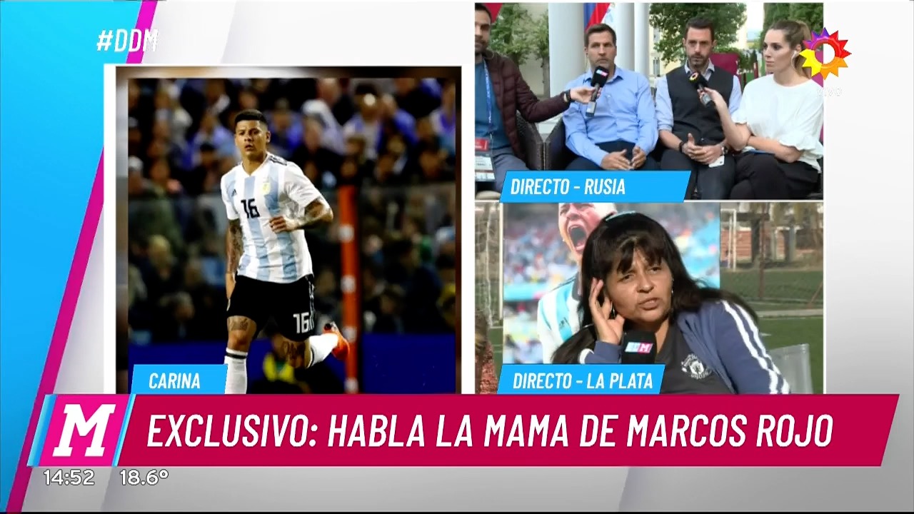 La mamá de Rojo vs el periodismo deportivo: "Marcos les cerró la boca a todos"