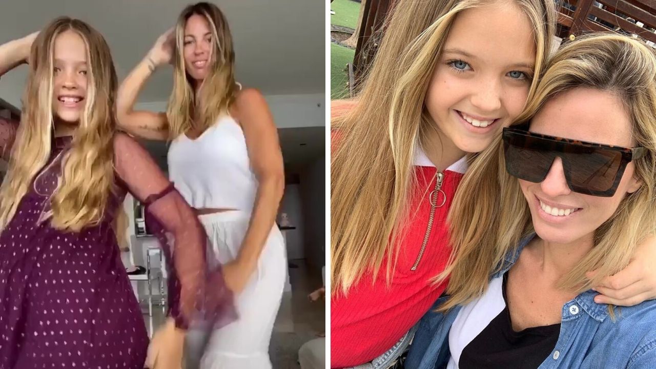 Rocío Guirao Díaz y su hija Aitana 