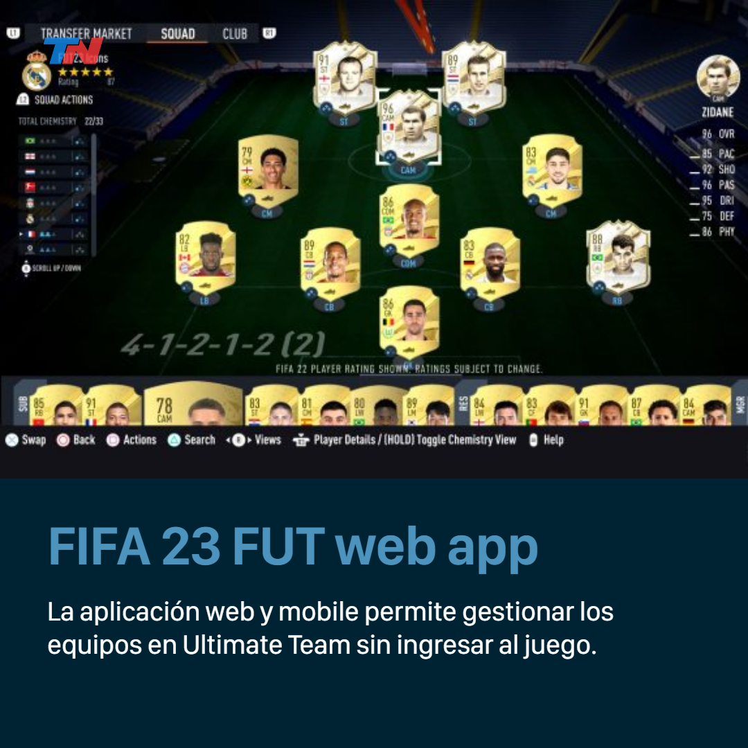 FIFA 23 web app Ultimate Team: características y fecha de lanzamiento