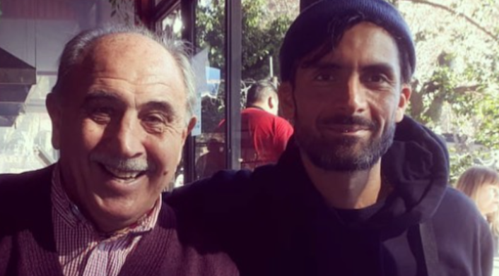 A cinco años de su absolución, Luciano Sosto con su padre.  (Foto: Instagram/lucky.sosto).