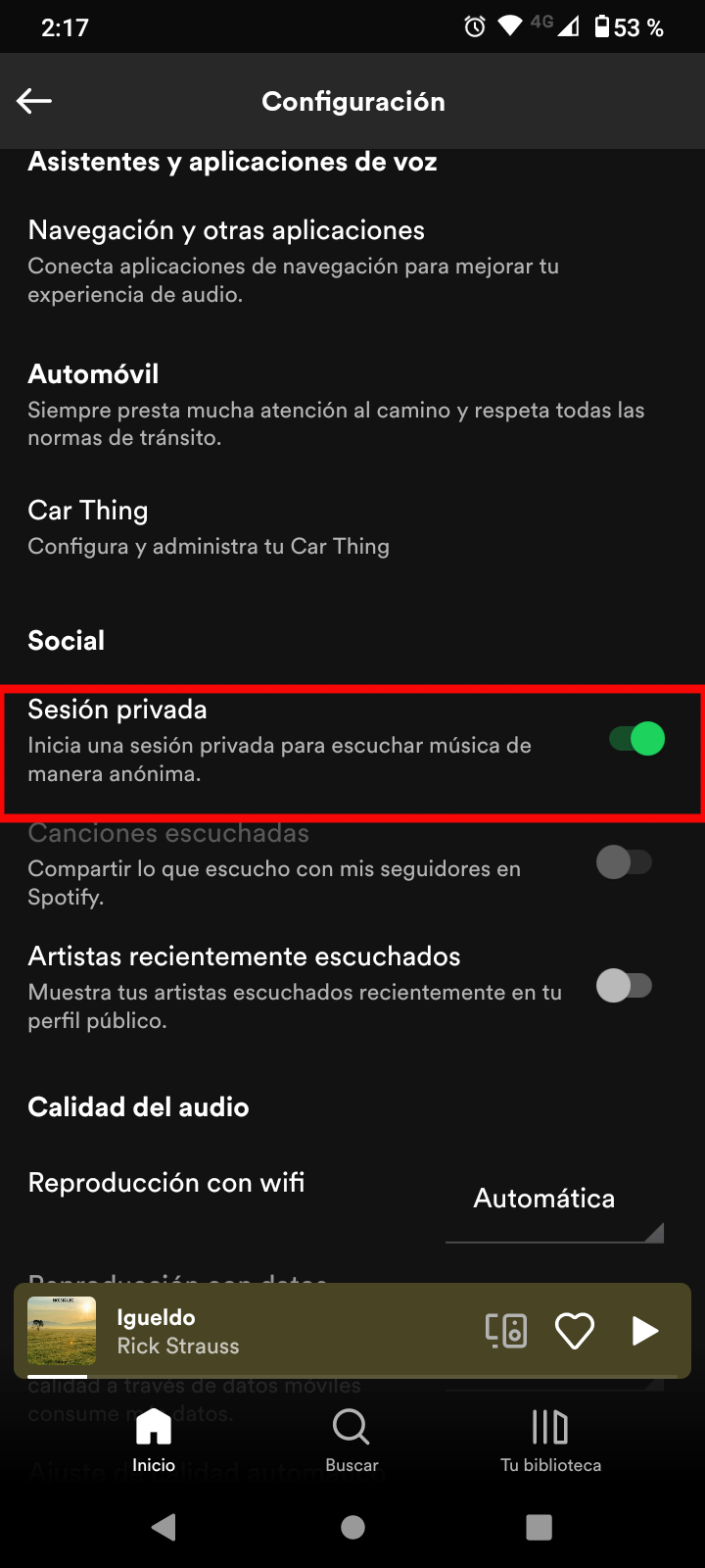 Spotify c mo activar y para qu sirve el modo inc gnito TN