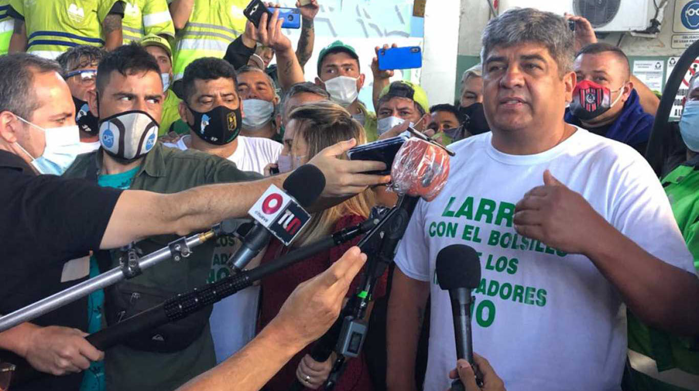 Pablo Moyano, secretario general del sindicato de Camioneros, reclama más cambios en el Impuesto a las Ganancias. (Foto: NA).