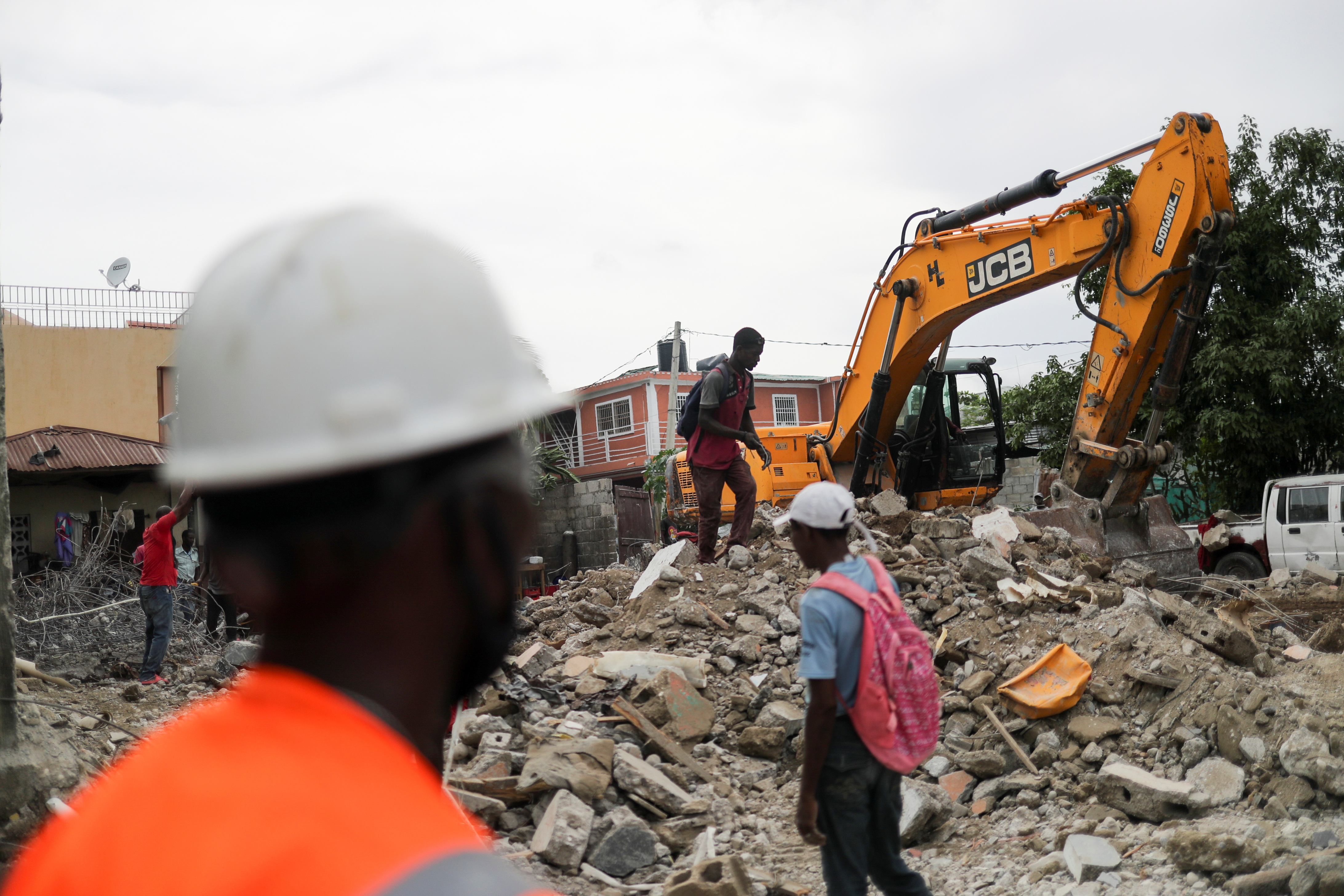 Casas destruidas, luego del terremoto ocurrido el 14 de agosto, en Les Cayes, Haití (Foto: Reuters).