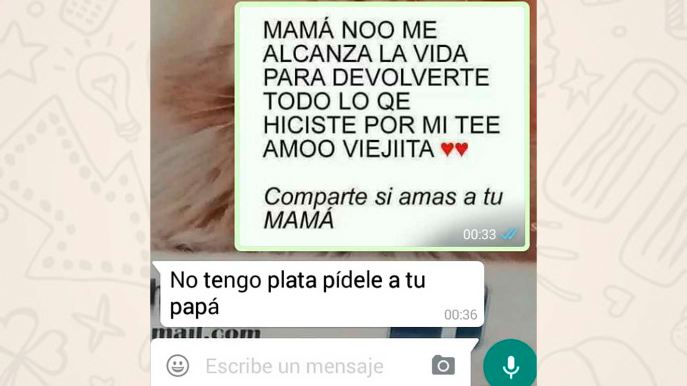 Los mensajes de WhatsApp más divertidos entre madres e hijos | TN