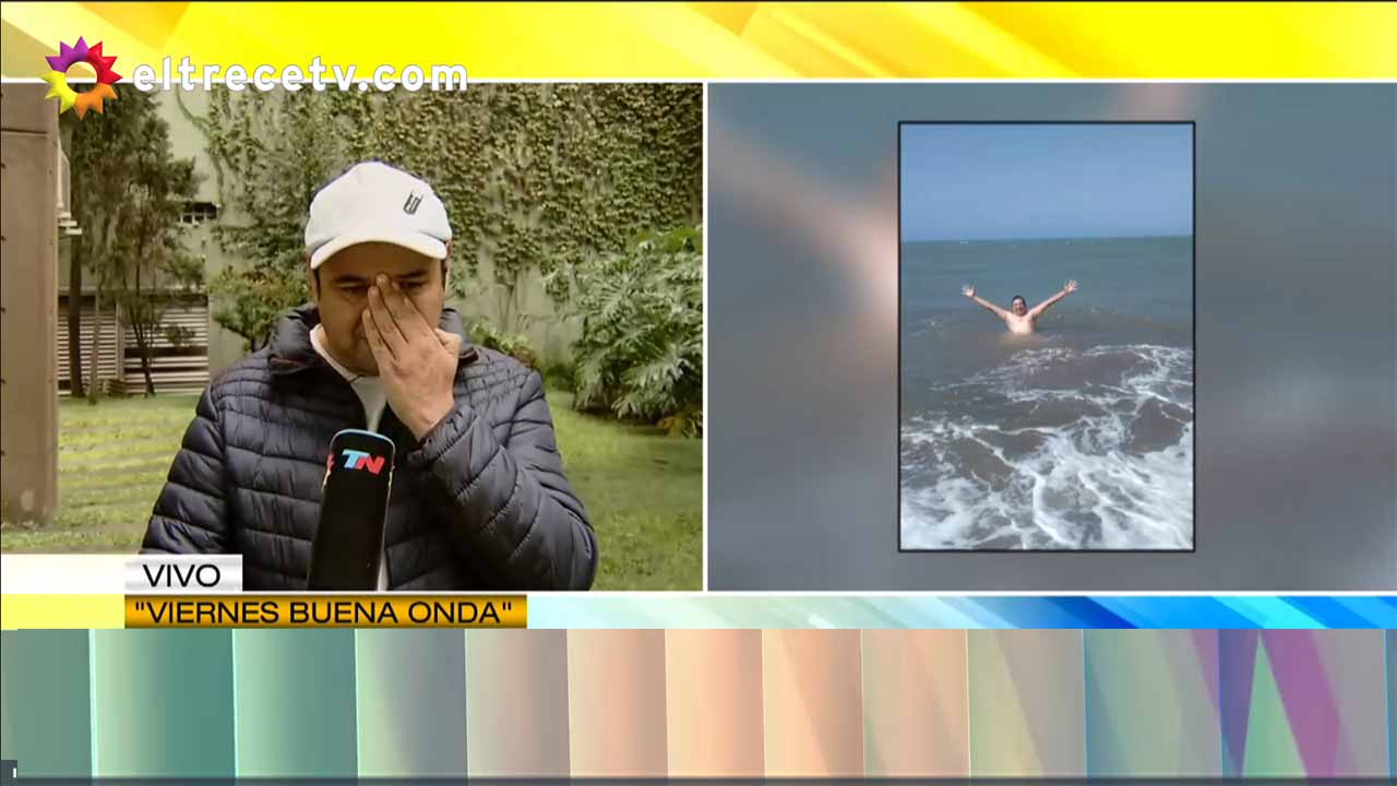 Daniel, el pintor que conoció el mar / Foto eltrece