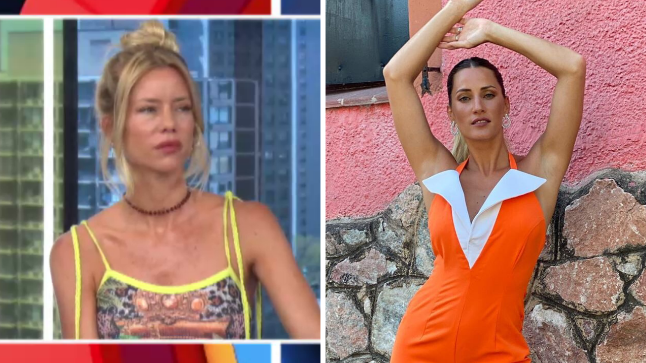 La reacción de Nicole Neumann al ver el look de Mica Viciconte para los Premios Carlos