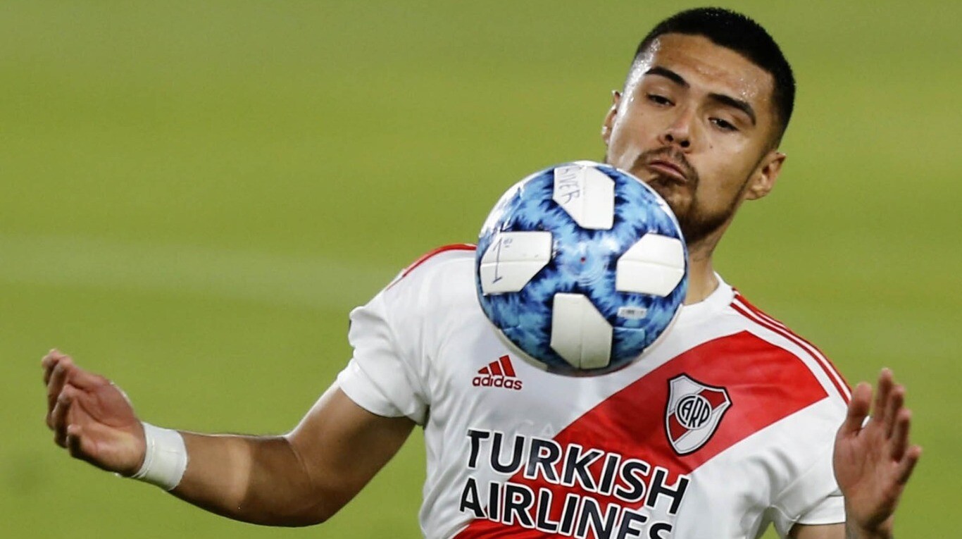 Paulo Díaz tiene coronavirus y no podrá estar en el debut de River en la Copa Libertadores (Foto: Fotobaires)