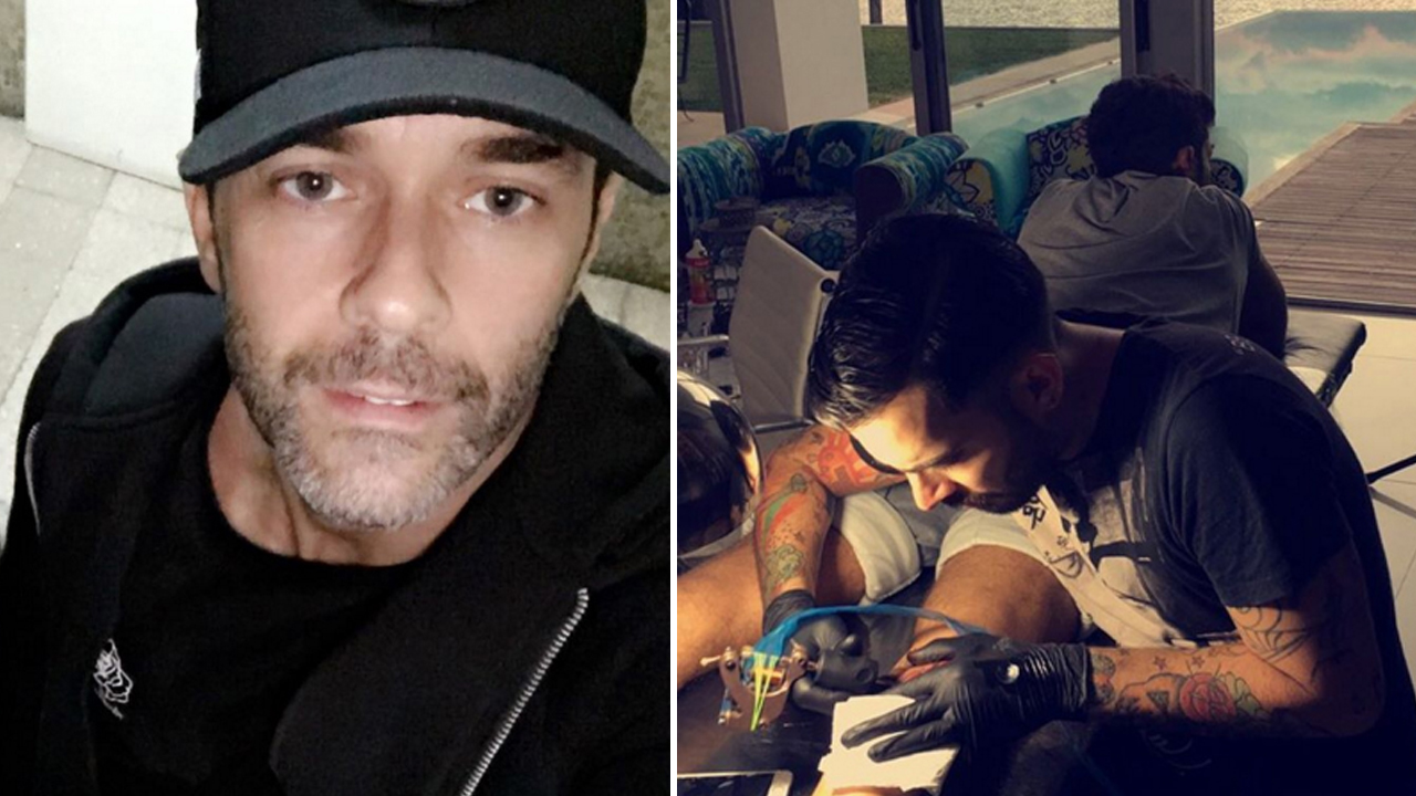 ¡Lo hizo otra vez! Mariano Martínez mostró su nuevo y enorme tattoo con "un significado universal"