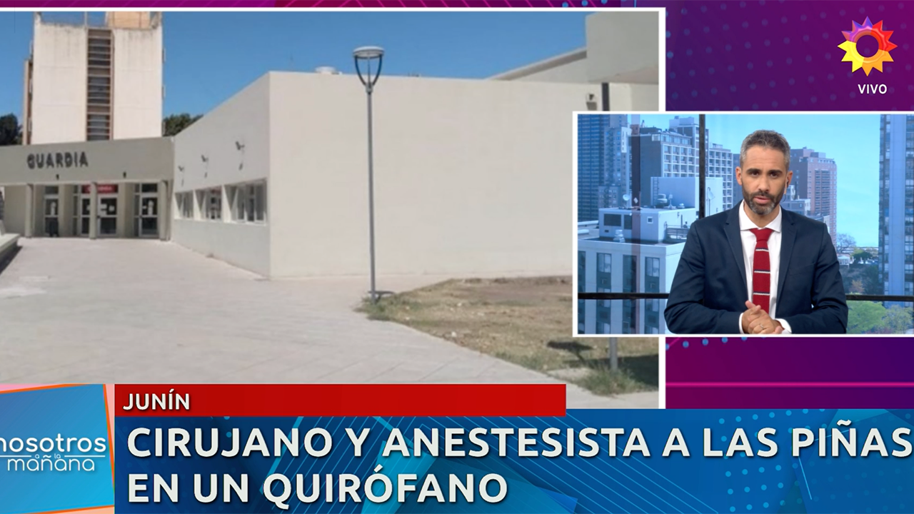 Un anestesista y un cirujano terminaron a las piñas tras una operación en Junín