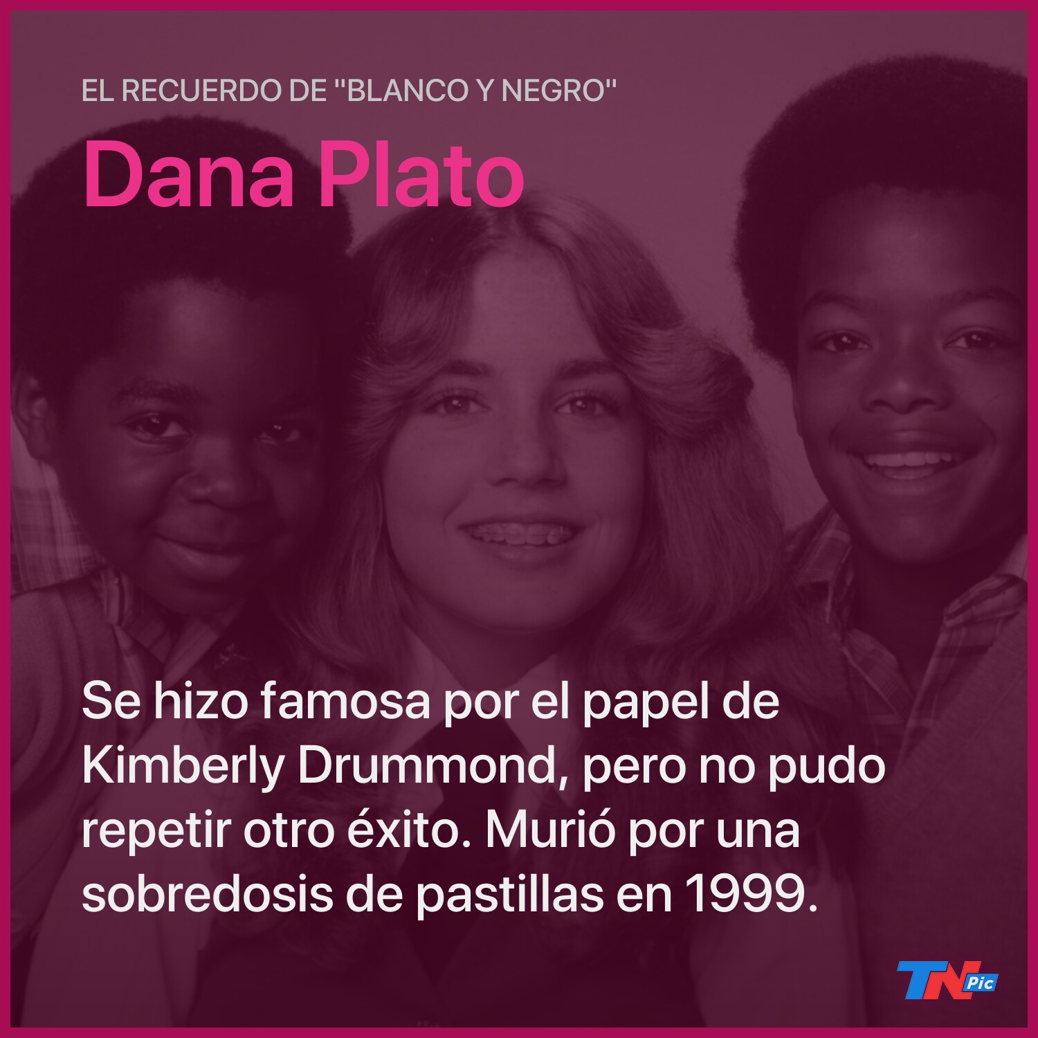 Dana Plato, la estrella de “Blanco y Negro” que alcanzó la fama muy joven,  vivió con excesos y murió por una sobredosis | TN