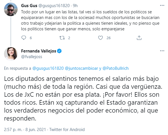 Una Diputada Oficialista Defendio El Aumento Del 40 A Los Empleados Del Congreso Tenemos El Salario Mas Bajo De La Region Tn