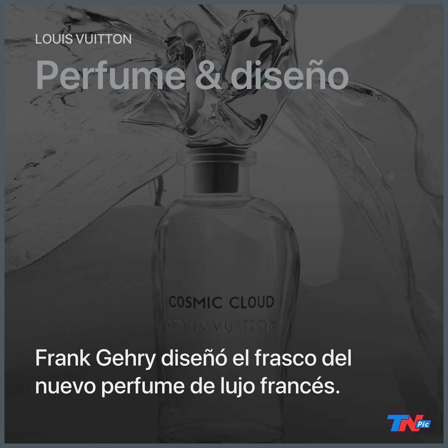 El arquitecto Frank Gehry diseña el frasco de perfume de Louis