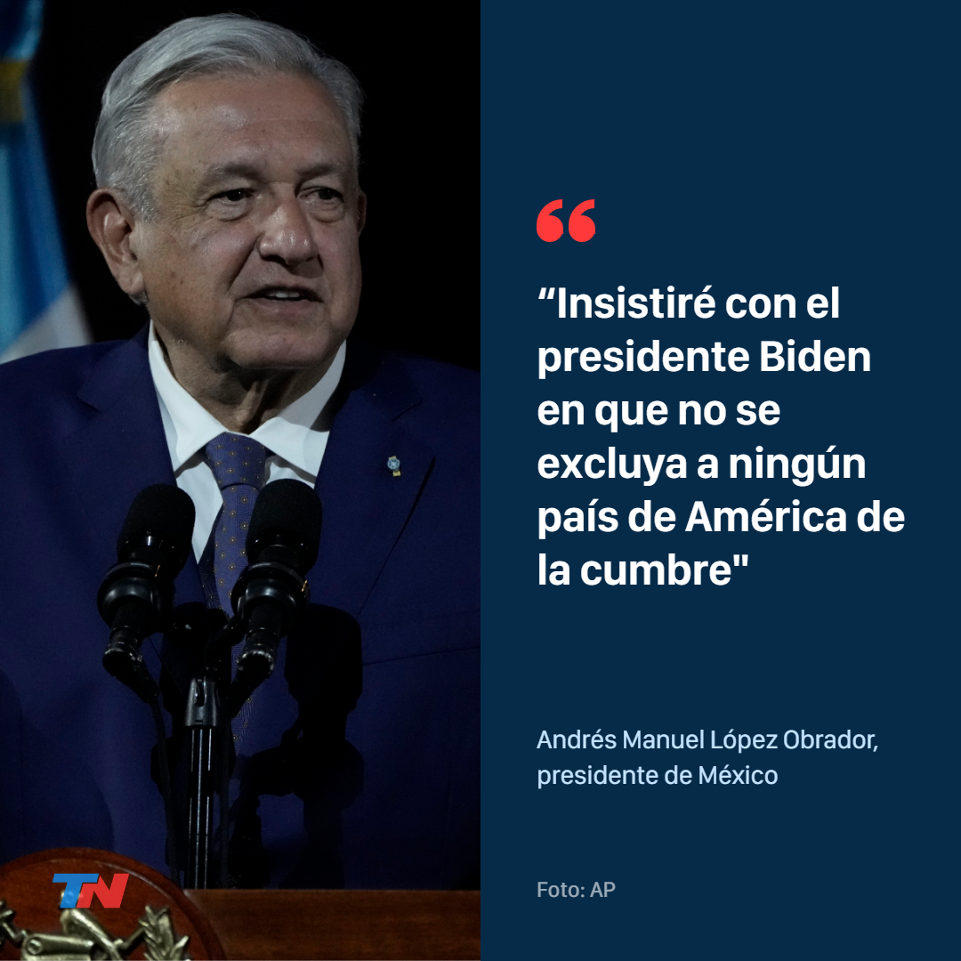 Cumbre de las Américas: piden a EEUU que invite a Cuba, Venezuela y  Nicaragua | TN