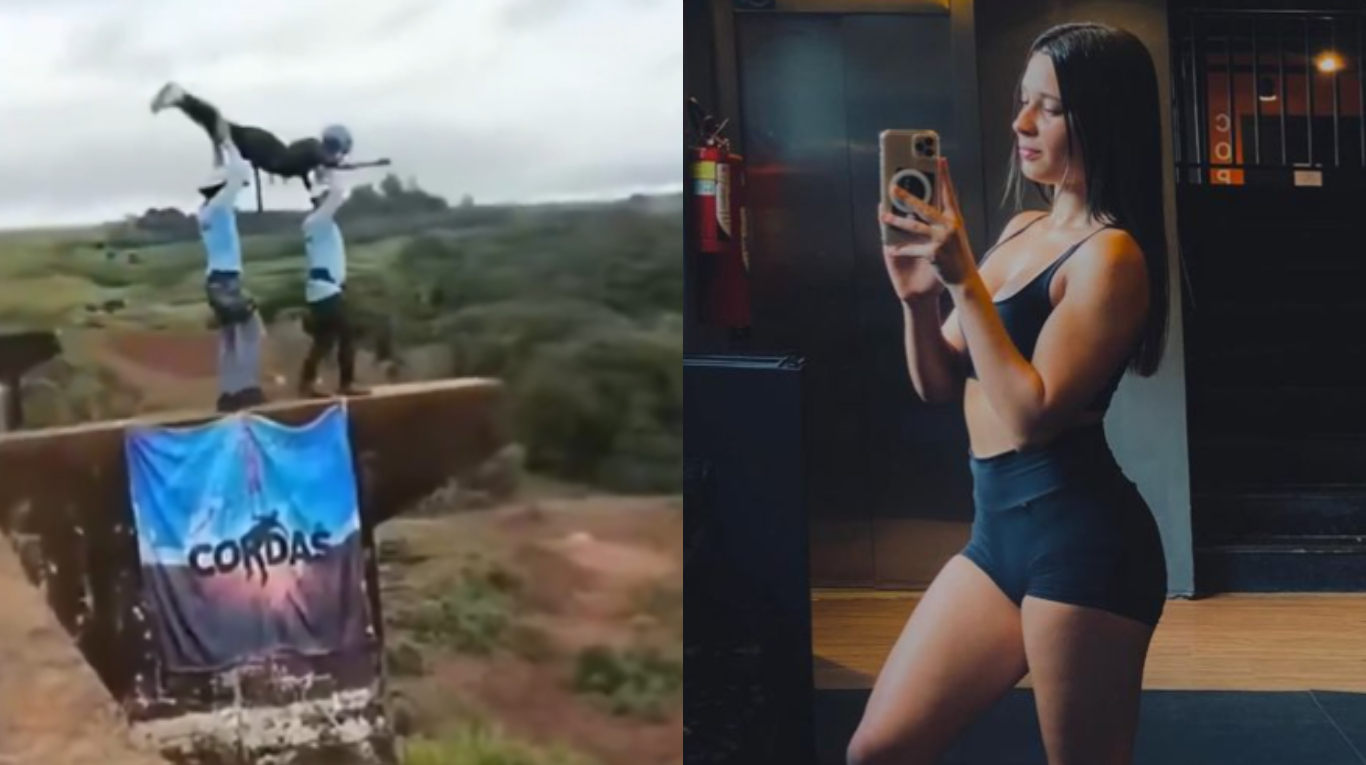 Impactante video: una joven de 21 años murió durante un salto de 40 metros en Brasil | TN