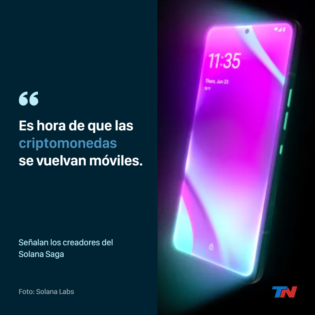 Por qué Solana Saga será el celular de las criptomonedas | TN