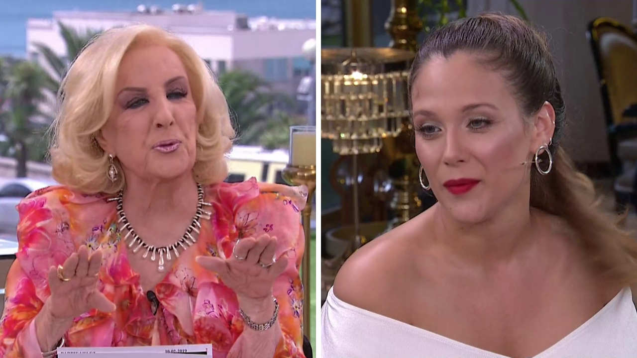 Mirtha Legrand y Barbie Vélez