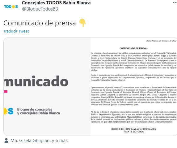 Escándalo en Bahía Blanca: por un error, pagaron $4 millones “de más” a  concejales | TN