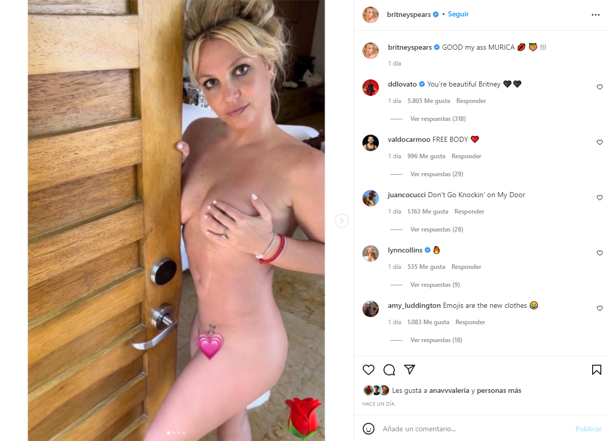 Cinthia Fernández se enojó por la censura en Instagram y disparó contra  Britney Spears | TN