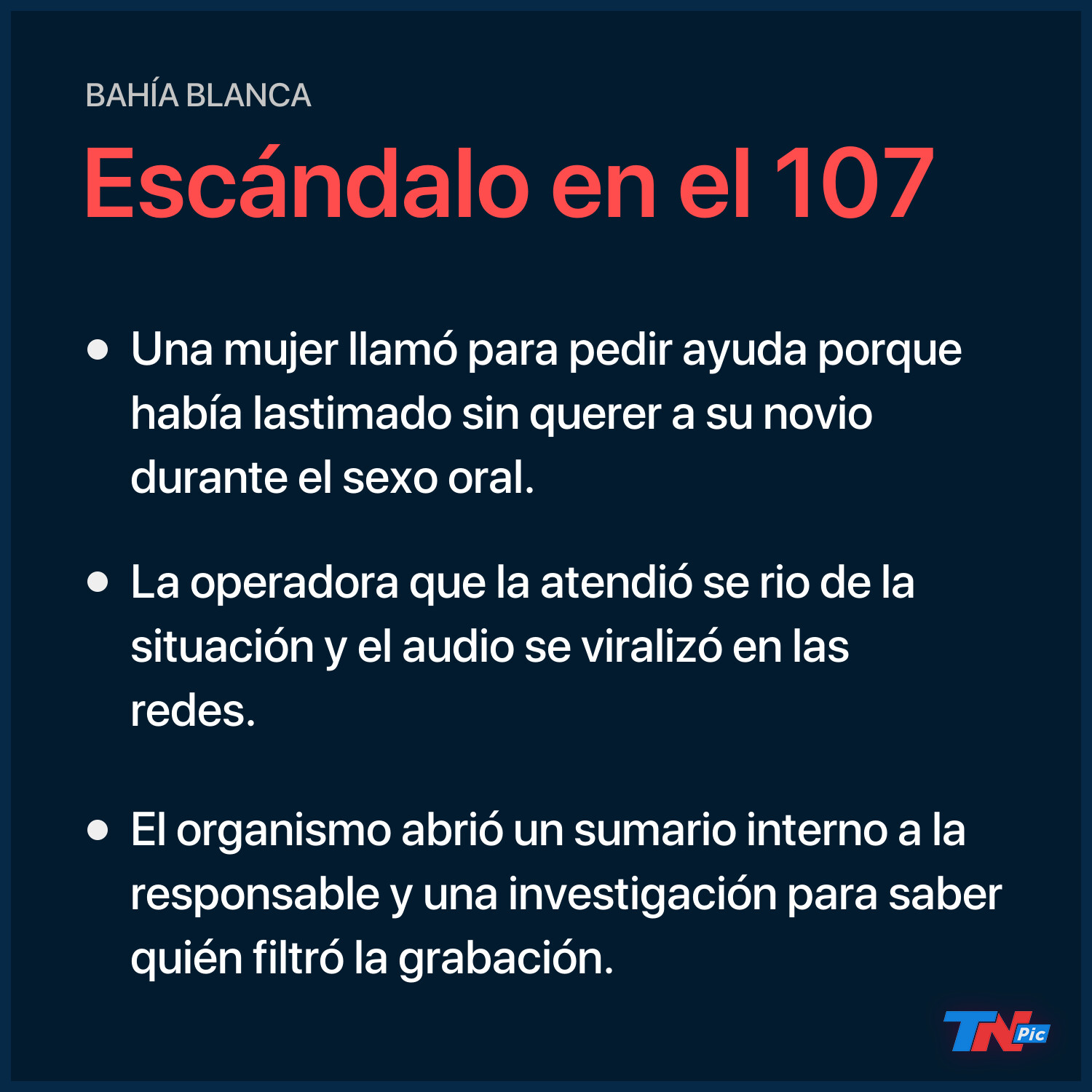 Sancionaron a una operadora de emergencias por reírse del accidente sexual  de una pareja | TN