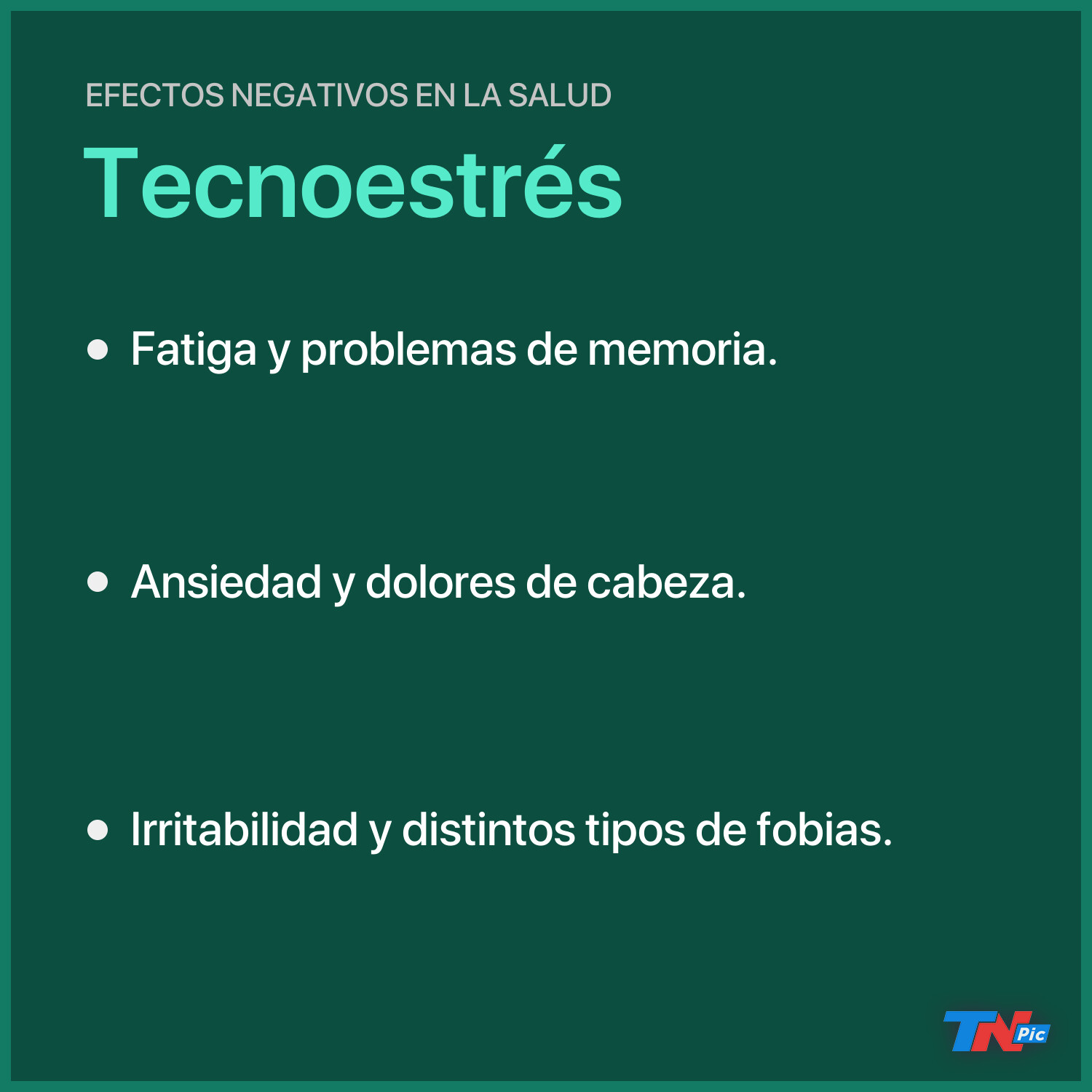 Tecnoestrés: cómo impacta el uso excesivo de la tecnología en nuestra salud  mental | TN