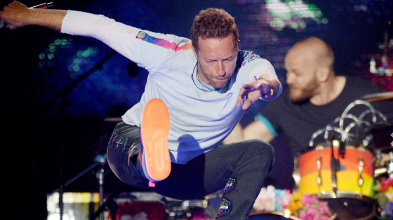 Coldplay, en vivo (Foto: AP).