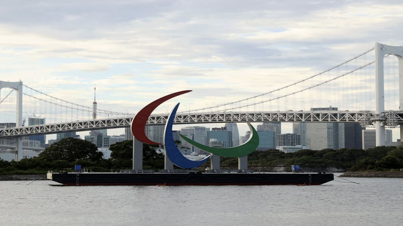 Los "Agitos", símbolo de los Juegos Paralímpicos en Tokio. En esta edición, se van a presentar 57 atletas argentinos. (Foto: Instagram/@tokyo2020)