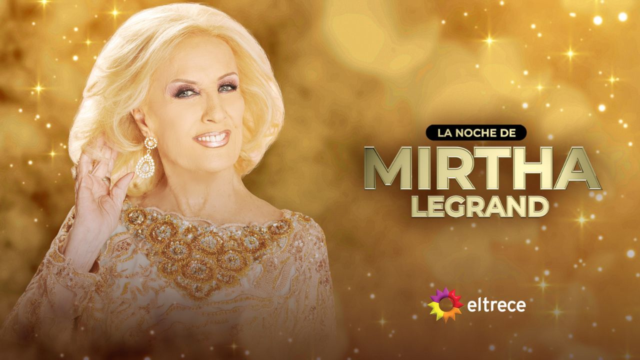 Mirtha Legrand vuelve a eltrece / Foto eltrece