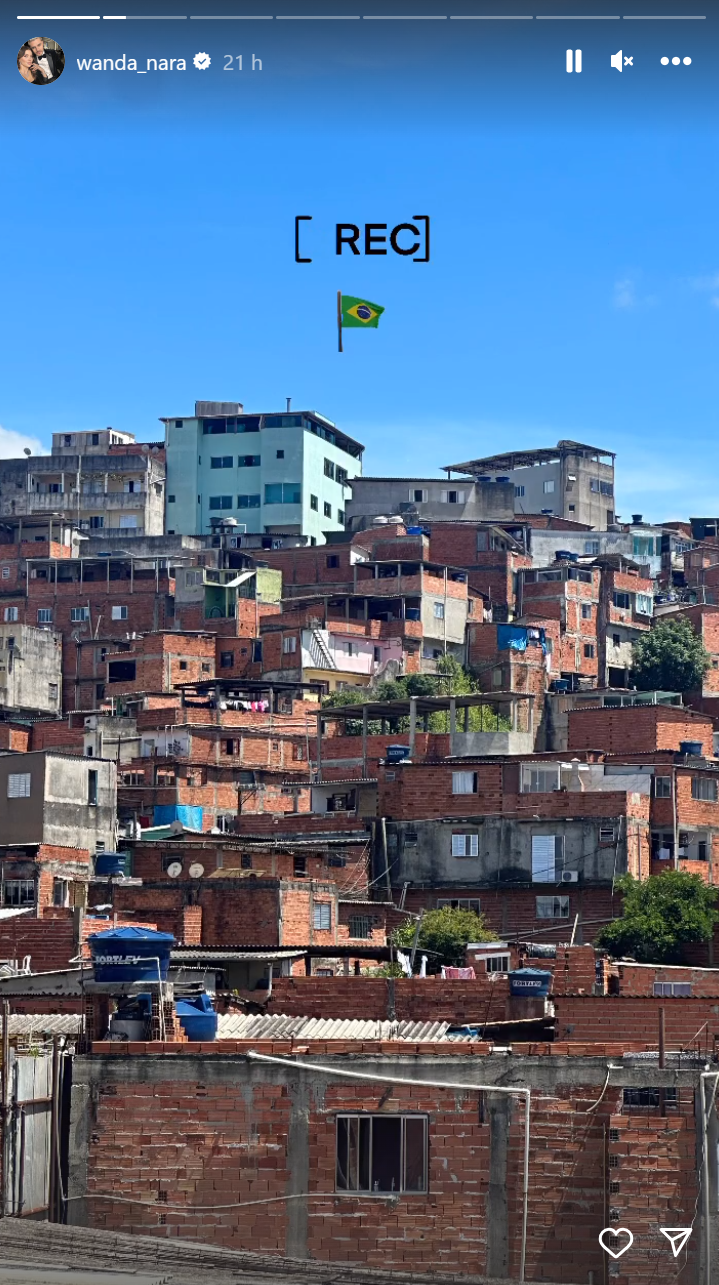 Wanda Nara grabó un videoclip en una favela de Brasil | Ciudad Magazine