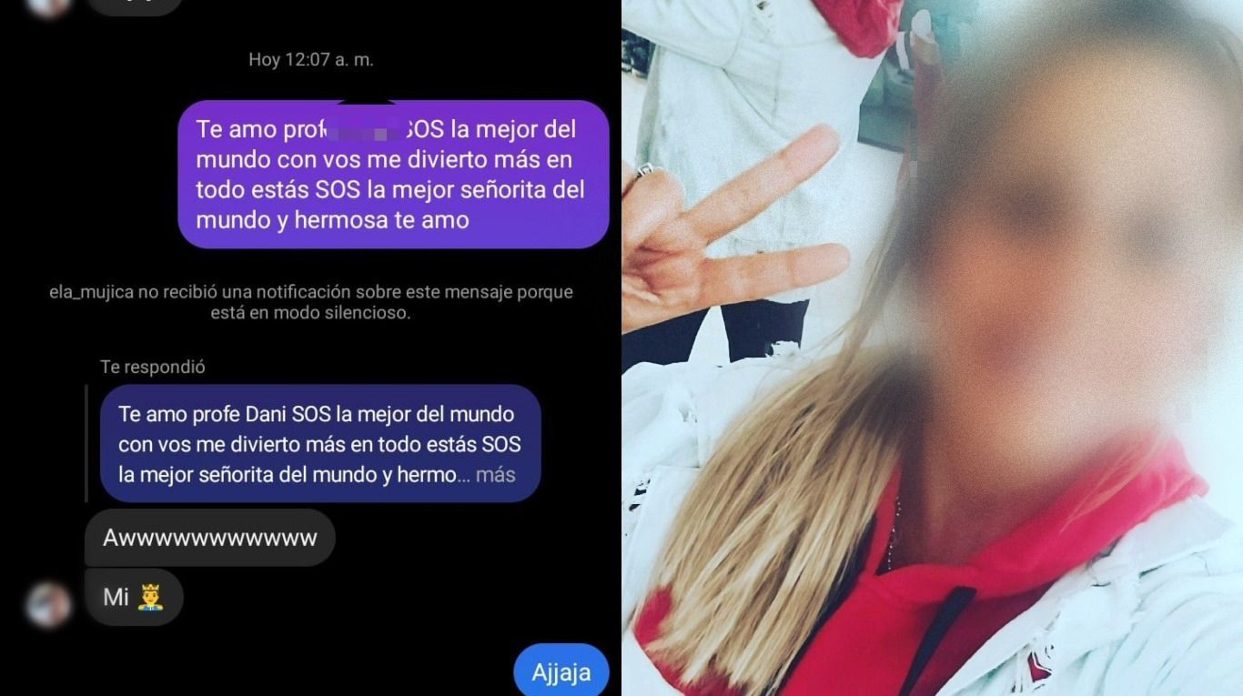 Los ABERRANTES chats entre la maestra acusada de abuso en La Plata y sus  alumnos de primaria | TN