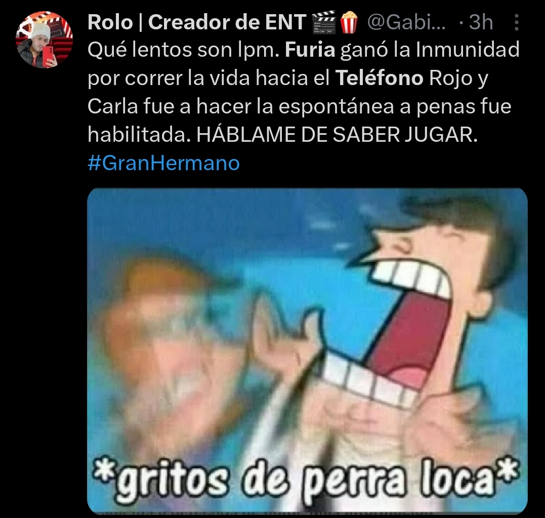 FURIA atendió el teléfono rojo en “GRAN HERMANO”, recibió la inmunidad y  desató un ola de memes | TN